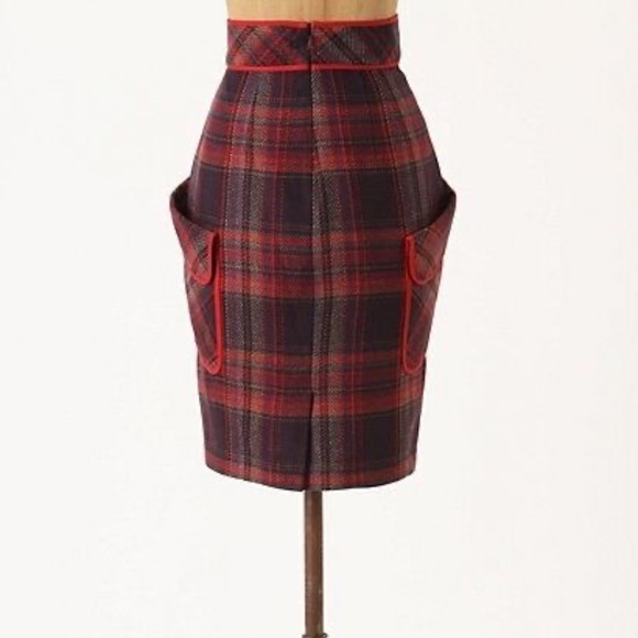 Anthropologie Plenty by Tracy Reese Glasbury Pencil Skirt 0 XS MSRP $148 - Picture 2 of 7